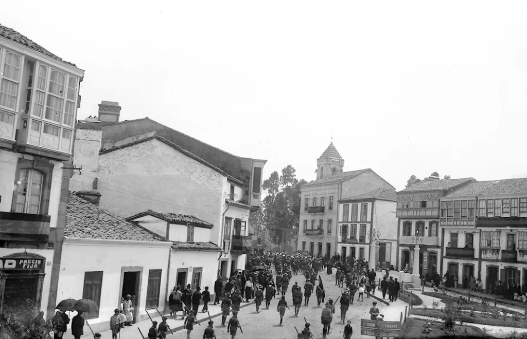 141 Antiga Praza Da Liberdade De Carballo (arquivo Vidal)