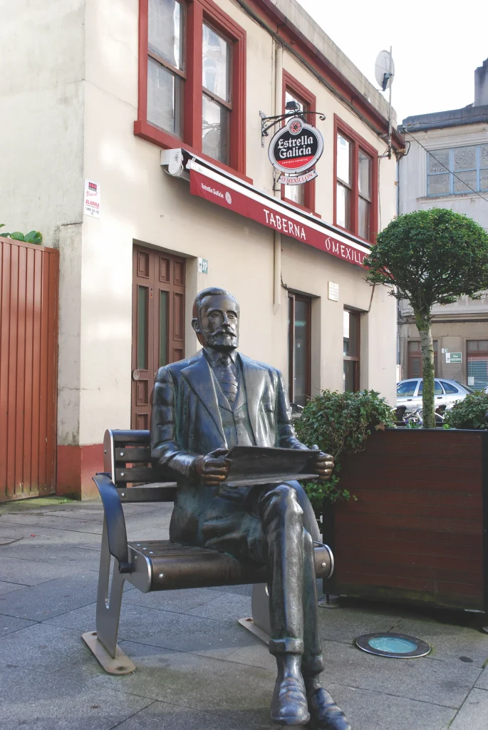 146. Estatua De Alfredo Brañas, En Carballo